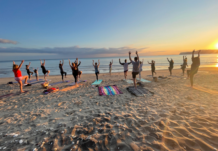 Beach Yoga
